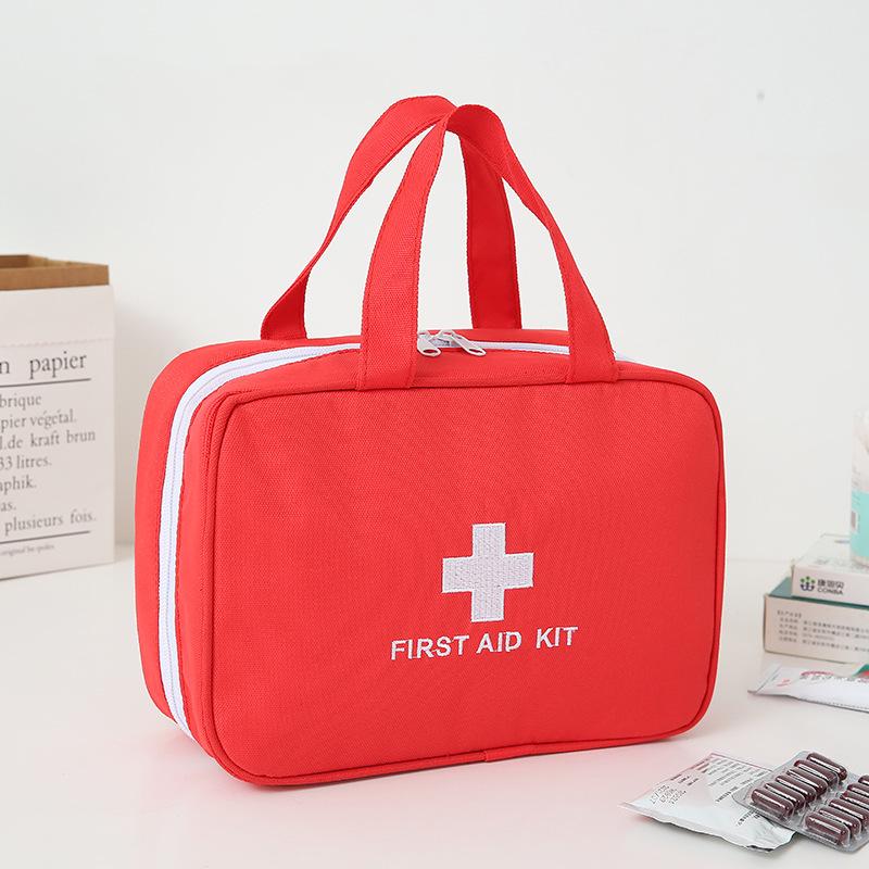 Portable Children's First Aid and Health Bag – Extra Large Size for Home and School
