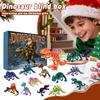 Dinosaur Advent Calendar Dinosaur Toy Set Suitable For Children Aged 3 And Up Creative Play 12 Day Christmas Countdown Game