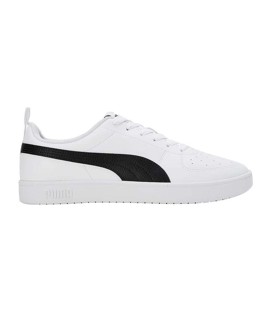 Puma Ricky Unisex 2025 Puma Black Size cm Sneakers, 387607, Adult, Spring/Summer Colors, White/Puma (02), 27.0