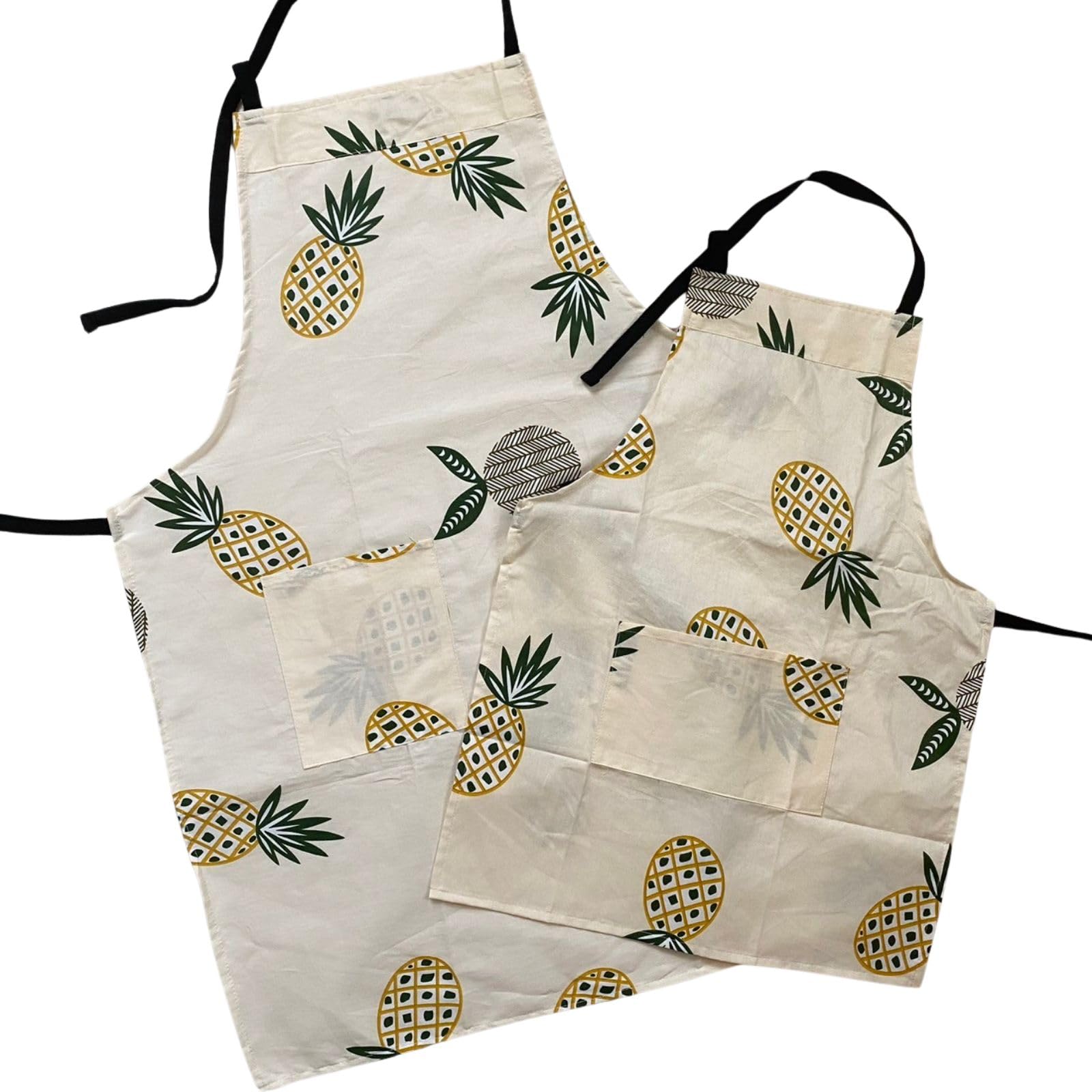 

Lumierechat Matching Set of Neck Straps for Men and Girls and Parent-Child Aprons, 2, Women, Boys, a-b5551 (Hawaiian Cafe)
