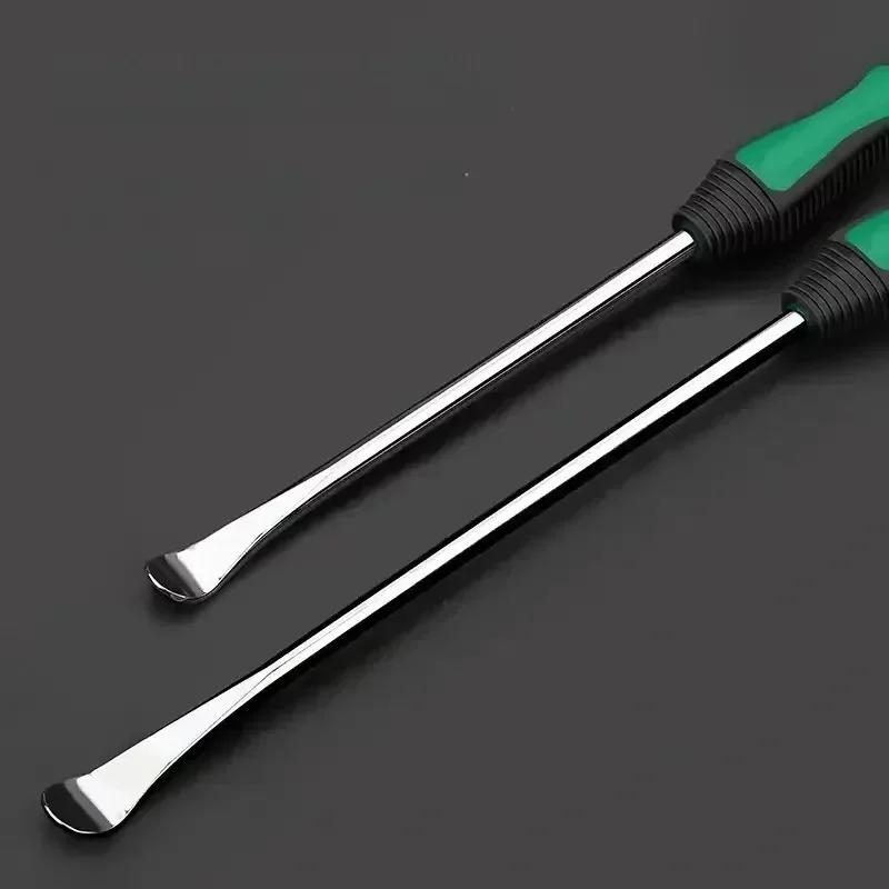 Chrome Vanadium Steel Motorcycle Tire Lever Lifting Rod Multifunctional Sturdy Car Tire Crowbar Wear-resistant Anti-slip 30/37CM