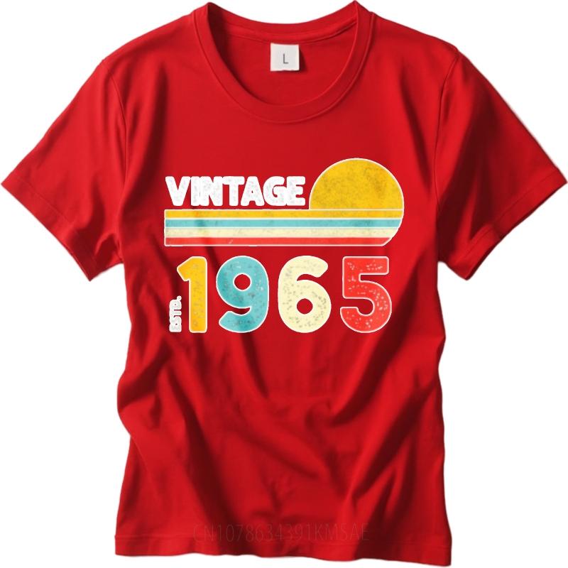 Minimalist Tshirt Workout Boys Oneck t shirt Fashion Vintage 1965 Established Sunburst Design Everyday Tshirt Trendy Tshirt S