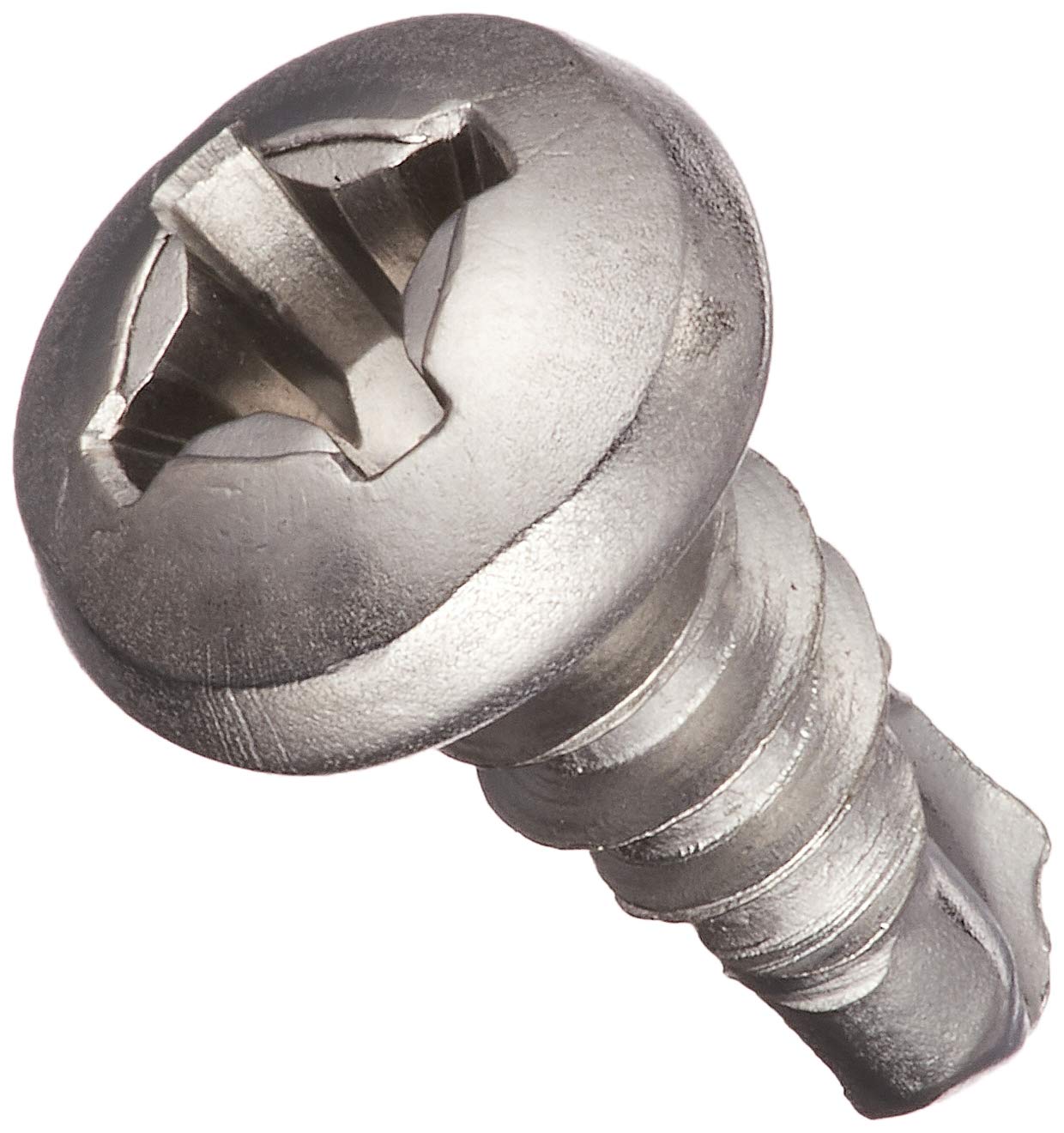 

TRUSCO Stainless Steel Pan Head Drill Screws for Sheet x Pack of SPJA10 Metal, M3.5 10, 40,