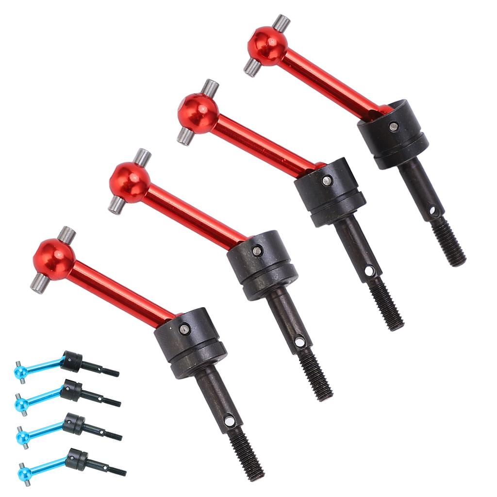 4Pcs Metal Universal Drive Shaft CVD 70mm for Tamiya TT02 1/10 RC Car Upgrade Parts