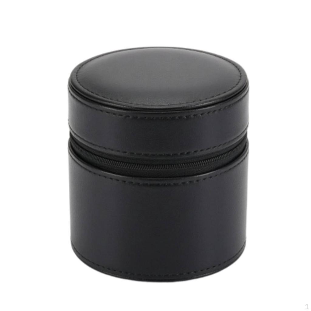 Travel Watch Case Hard Shell Zippered for JetSetters, Suitcase Packing, Dresser