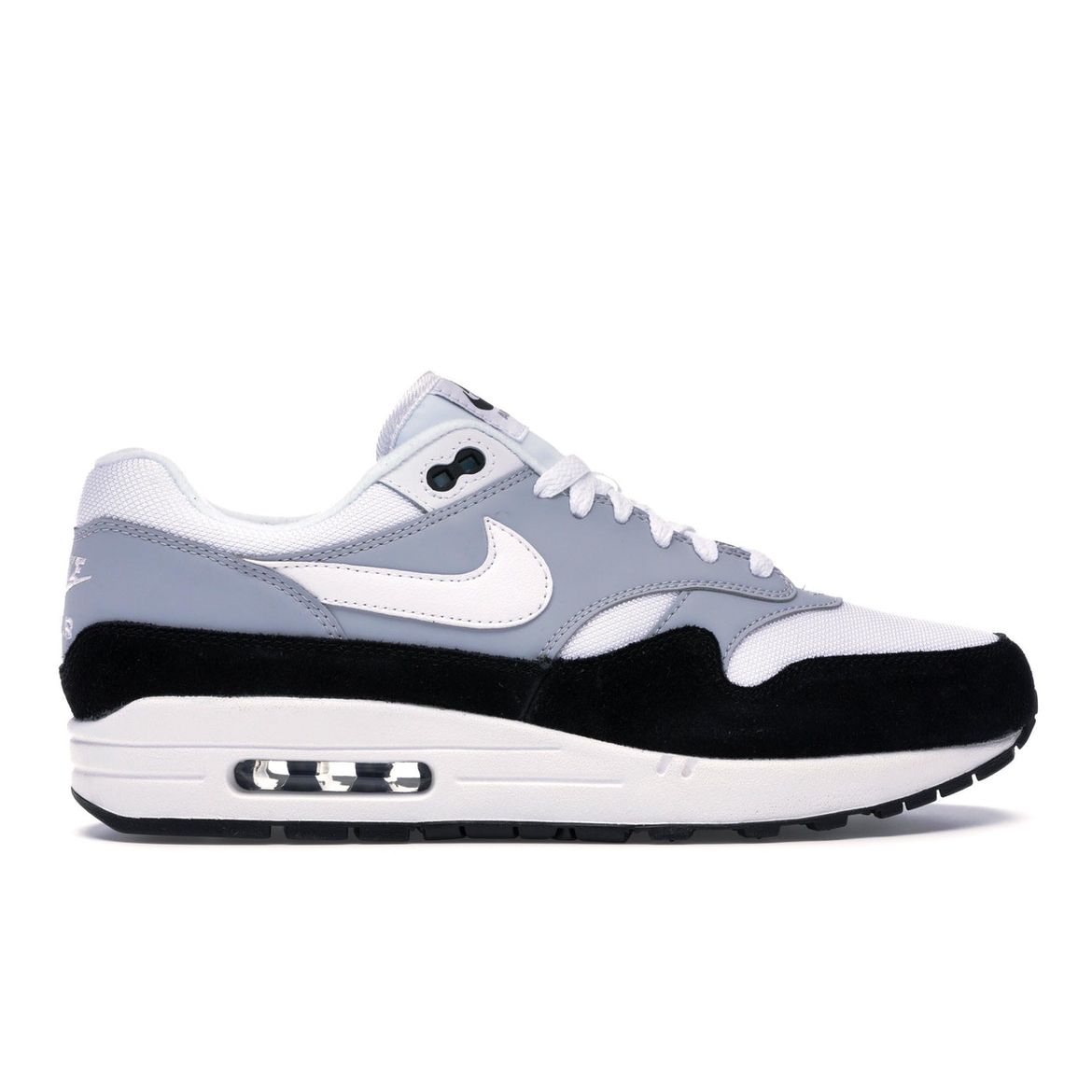 

Nike Air Max 1 Wolf Grey Мужские кроссовки Белый Черный AH8145-003
