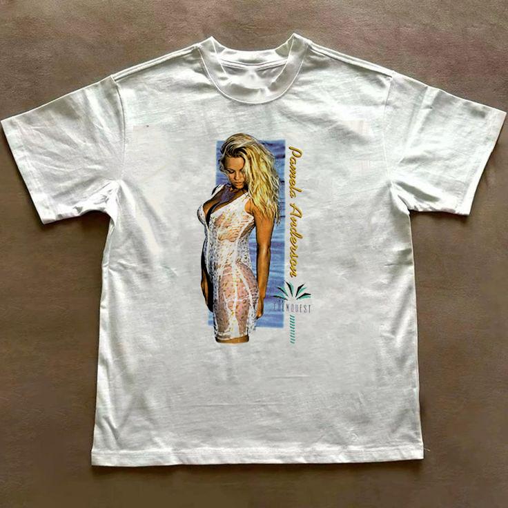 Vintage Pamela Anderson Edenquest T-shirt All Size S to 5XL NZ186 FREE SHIPPING Unisex T-Shirt M