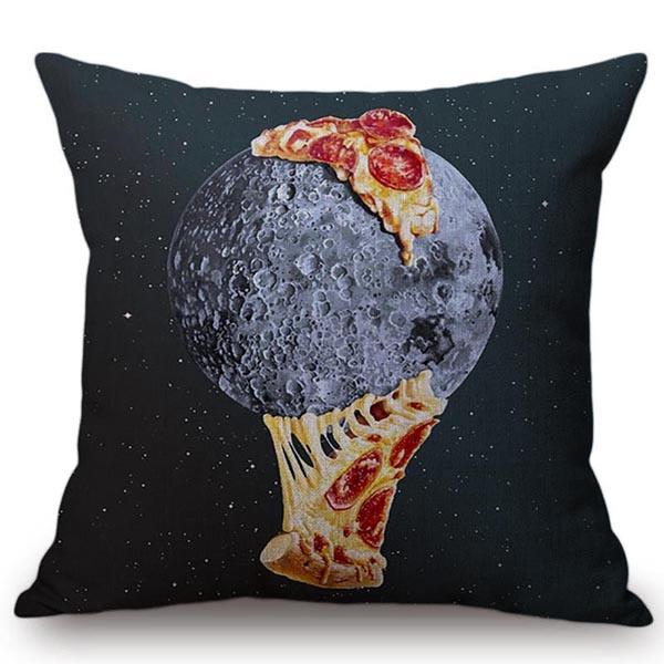 Modern Fruits Pattern Design Throw Pillow Case Pear Lemon Bicycle Summer Harmony Car Sofa Decoration Cushion Cover Cojines
