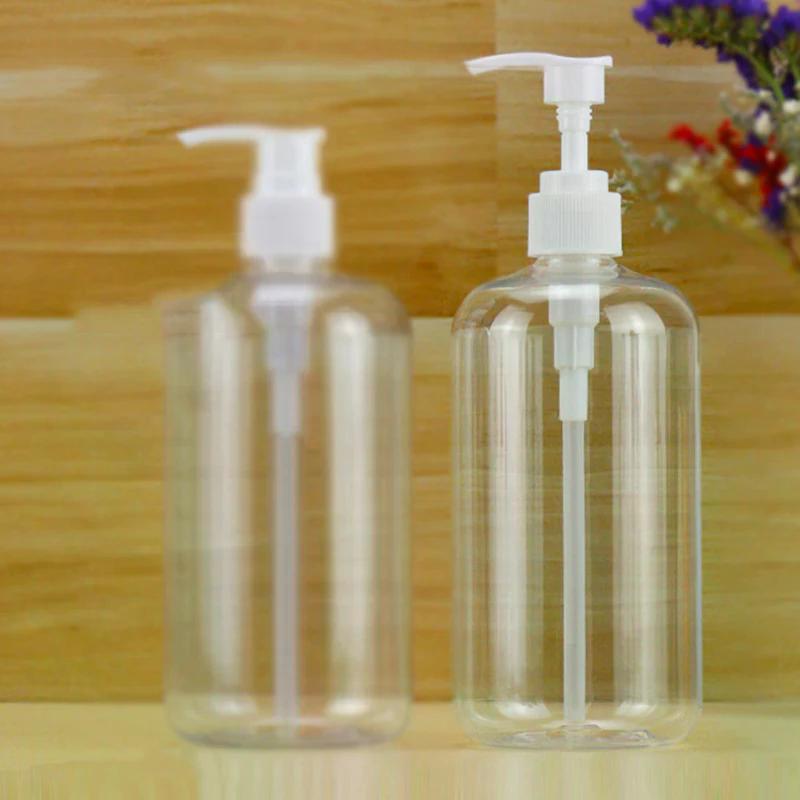 Portable Vacuum Press Spray Bottle Refillable Shampoo Cosmetic Cream Liquid Lotion Dispenser for Travel