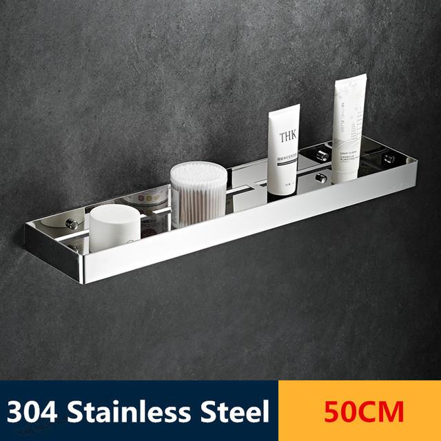Stainless steel Chrome Bathroom Shelves toilet