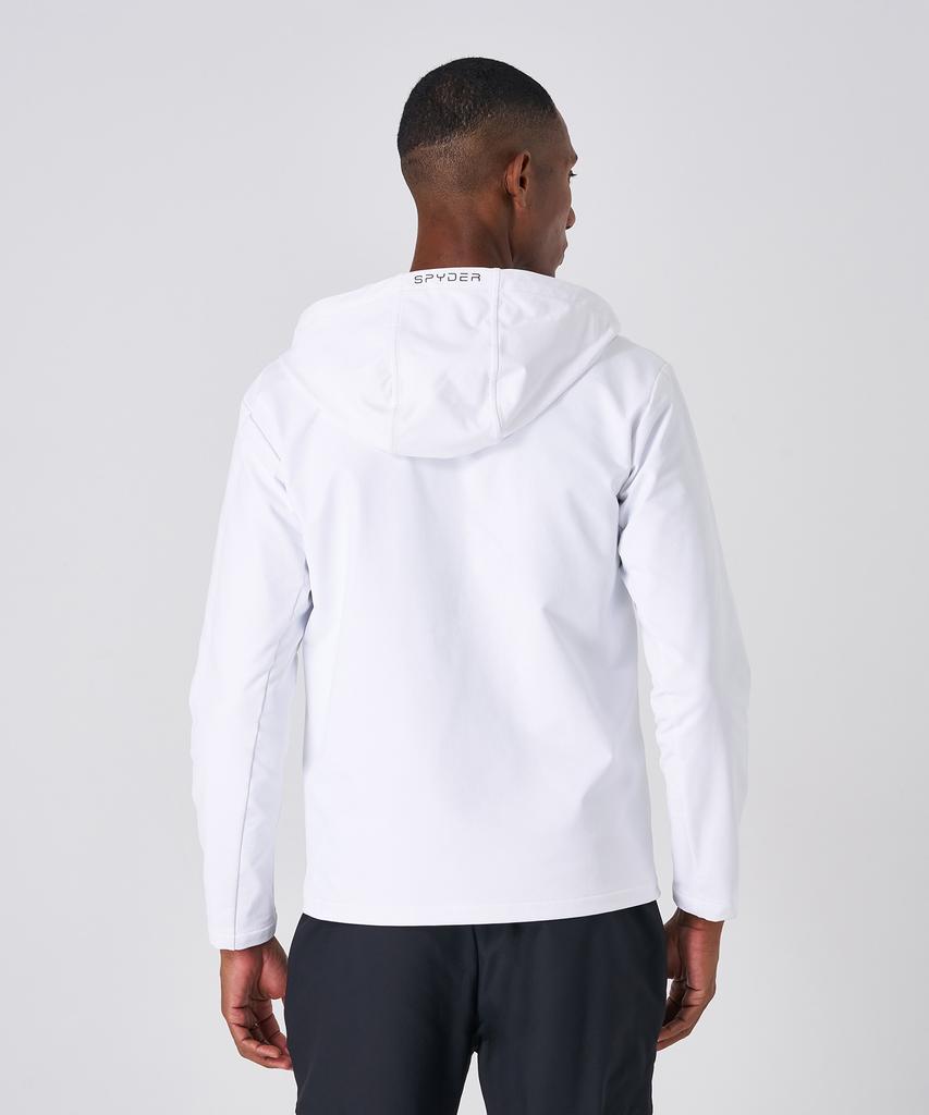 Spyder Men'S Fleece-Lined Woven Zip-Up Training Jacket Spjwcnft207Mwht