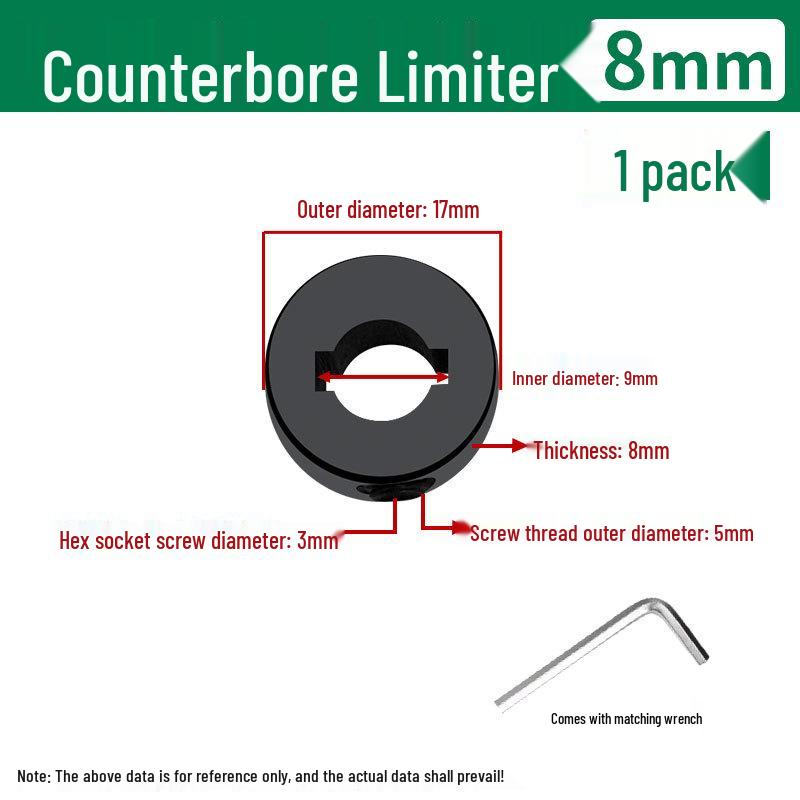 Tapered Countersink Drill Bit with Round Shank for Screw Installation and Woodworking Hole Opening