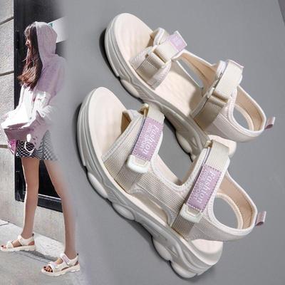 Large Size Summer Anti Slip Wear-resistant Fashionable and Lightweight  Casual Sandals Beach Shoes Slippers Women's Shoes