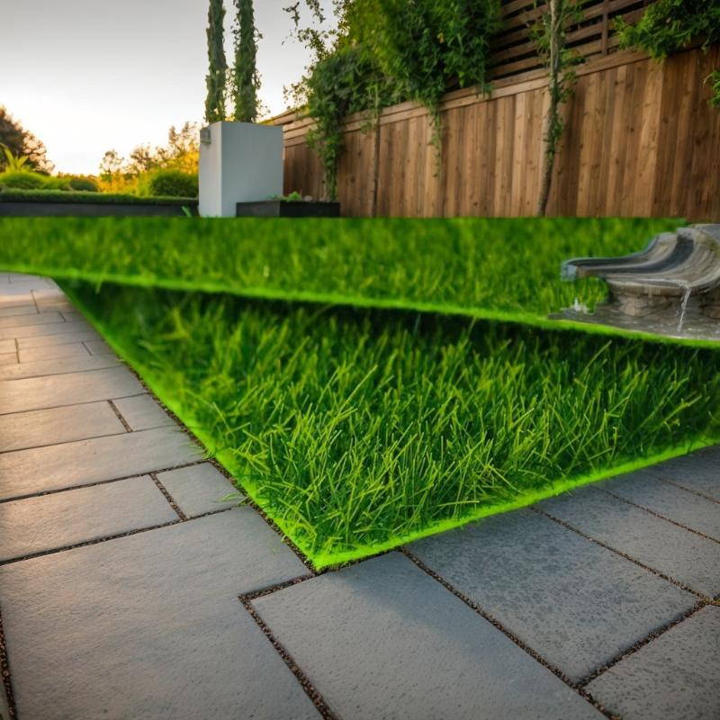 1/2PCS DIY Project Train Scenery Accessories 15/30cm Grass Mat 3mm 5mm 8mm Thick Artificial Carpet