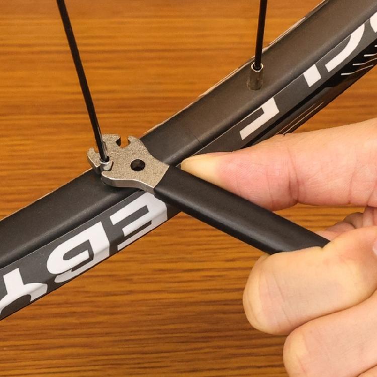 Portable Bike Spoke Wrench Rims Adjustment Tool Bike Wheel Rims Spoke Adjuster Carbon Steel Bike Spoke Wrench Enduring