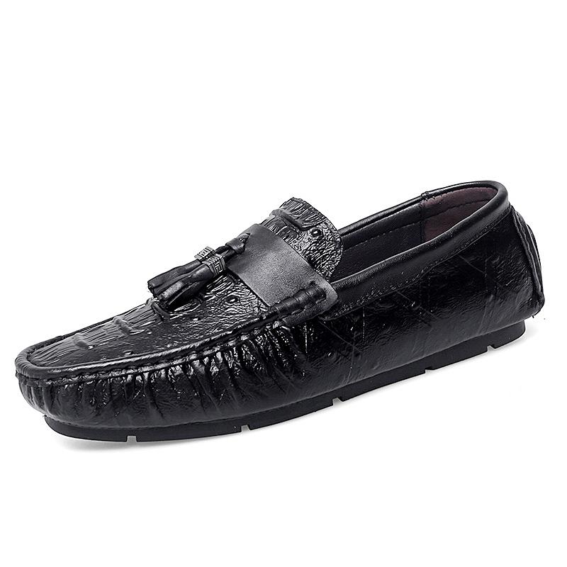 2026 Handmade Loafers For Men Luxury Designer Genuine Leather Man Moccasins Mens Driving Shoes Male Casual Shoe Slip On Flats