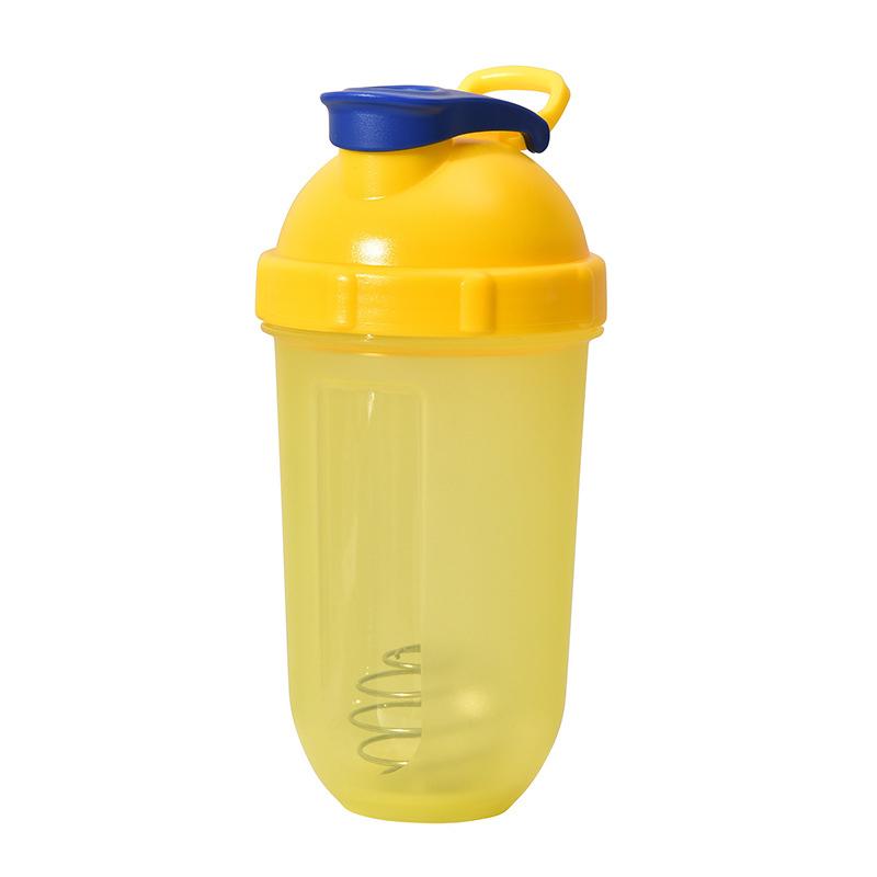 500ml Leak Proof Protein Shaker Bottle with Scale Portable Gym Water Bottle for Fitness Training Sport Mixing Cup