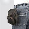 Vera Pelle Borsa da Vita da Uomo Monospalla Borsa a Tracolla Borsa da Vita da Uomo