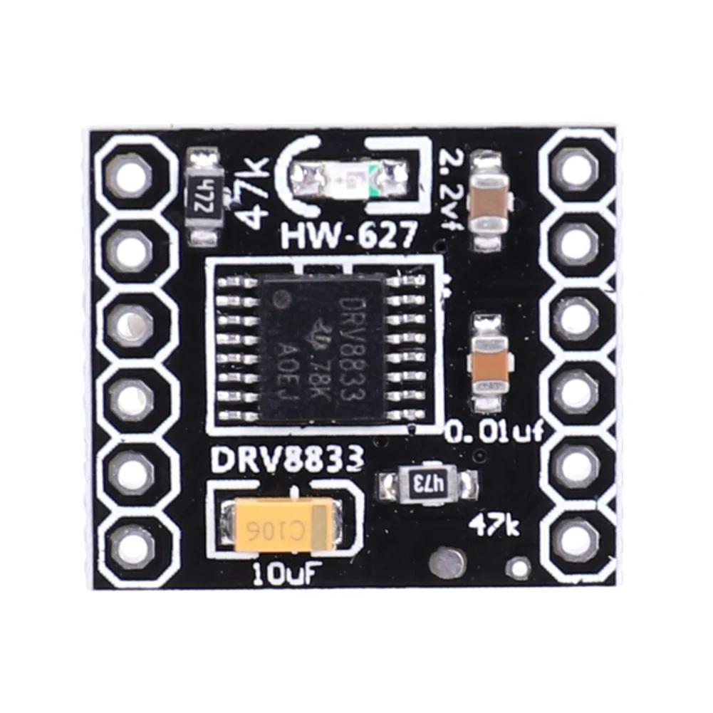 1-10PCS DRV8833 Motor Drive Module 6 Pin DC Gear Motor Driver 3V-10V 1.5A Single H Bridge Silent Stepper Motor Driver Module