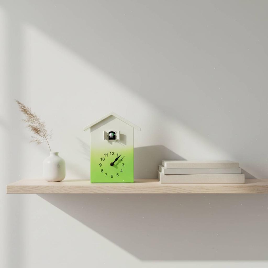 Cuckoo Wall Timepiece Cute Design Home Decor