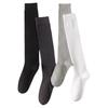 Extended Knee-length Long Stockings for Women, Spring-autumn Style, Thick and Slip-resistant, Long Legs, Black Color, Calf Socks