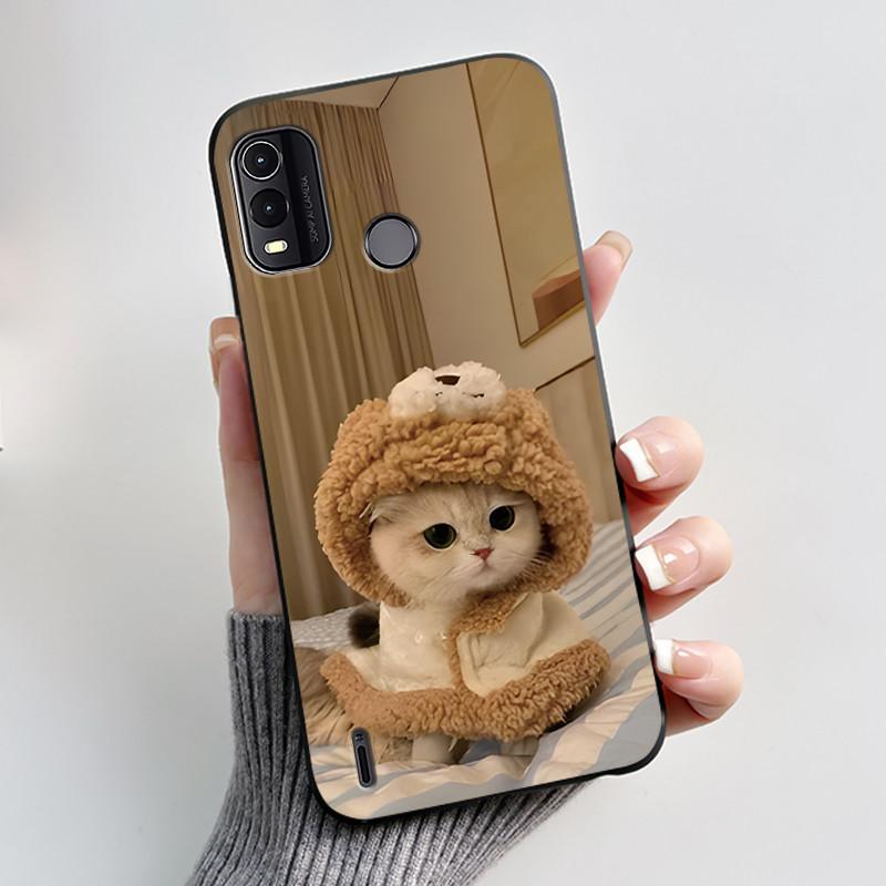 Custodia carina per Nokia G11 Plus / Nokia G11 / Nokia G21 Fundas Guscio Stampato Cover Protettiva Silicone Morbido Cartone Animato Custodia per Telefono