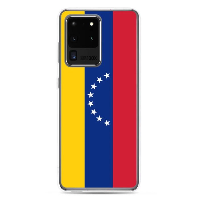 Coque Téléphone - Samsung - Galaxy S22 Plus - Drapeau Venezuela - Souple - Multicolore