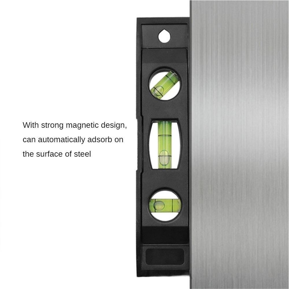 Durable Spirit Level 6 Inch Small Three-purpose Level Level 150mm Horizontal Bubble Tube Magnet Bubble