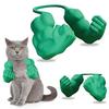 Cat Muscle Arm Costume 3D Printed Cat Neck Arm with Muscle Funny Cat Neck Hanging Decoration Halloween Birthday Party Supplies