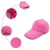 Men Women Winter Solid Color Baseball Cap Adjustable Sun Cap for Outdoor Use