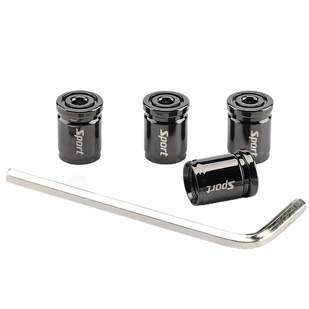 Anti-Theft Tire Valve Caps | 4 Pcs Universal Wheel Valve Stem Cover,Tire Valve Cover