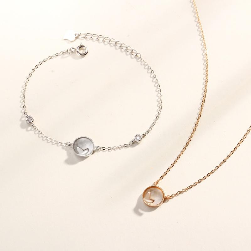 Dolphin Fishtail Crystal Bracelet Women's Fashion Light Luxury Bracelet Mori Simple Style Small Fresh Hand Jewelry