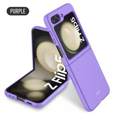 Samung Z Flip5 5G Case Luxury Skin Feel Matte Back Cover for Samsung Galaxy Z Flip5 4 3 5G Sumung Z Flip 5 4 3 Hard PC Shockproof Coque Case