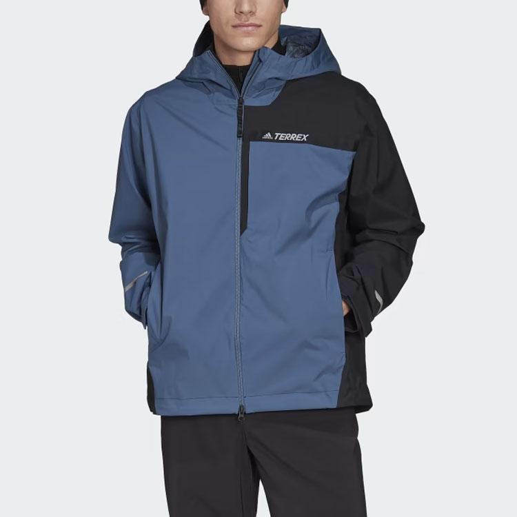 adidas ULT Jackets Men's Blue Hooded Moderate Other HF3273