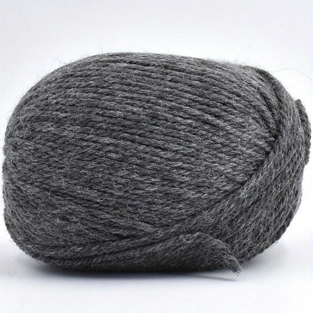 Worsted Weight Wool Yarn Soft & Durable Knitting Crochet Yarn for Cushions DIY Craft Yarn for Beginners