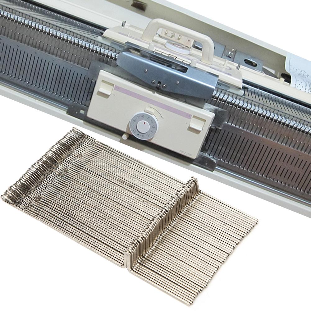 50 Τεμ. Βελόνα Μηχανής Πλεξίματος Μεταλλικά Κιτ Αντικατάστασης για Brother KR260 SK151