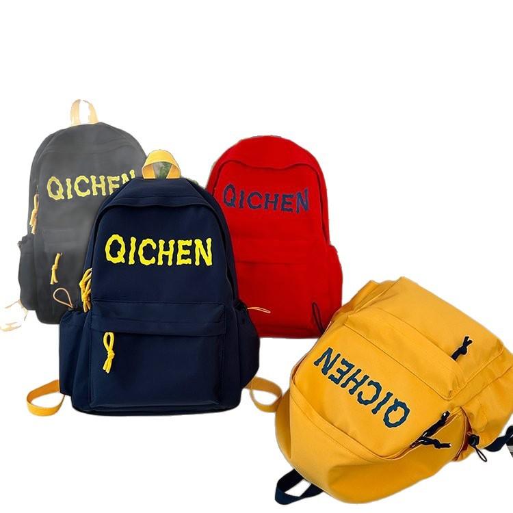 School bag for women, niche Japanese style for college students, large capacity, junior high student casual backpack, lightweight and versatile