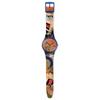 Swatch MIRO'S WOMEN & BIRD IN THE MOONLIGHT SO29Z136 Blue Watch