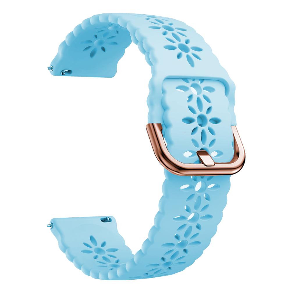 20mm Replacement Straps For Amazfit GTR Mini Women's Lace Wristband Bracelet GTS 4 Mini/2/2e/Bip3 Pro Silicone Band Accessories