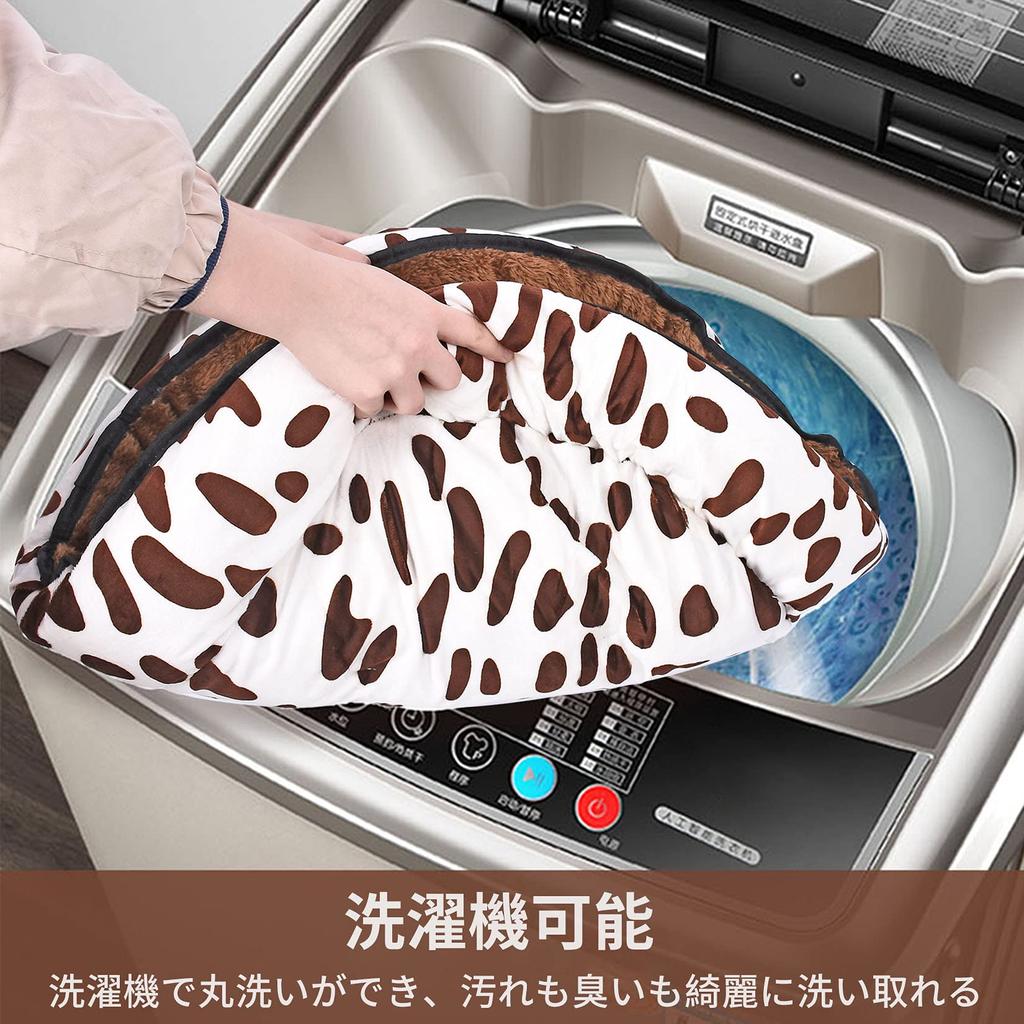 Bemin Round Dog Fluffy Pet Winter Pet Bed for Large Warm Sleeping Area for Small Washable Pet Stylish Dog Pet Cat Compressed Cold Size XL Bed,