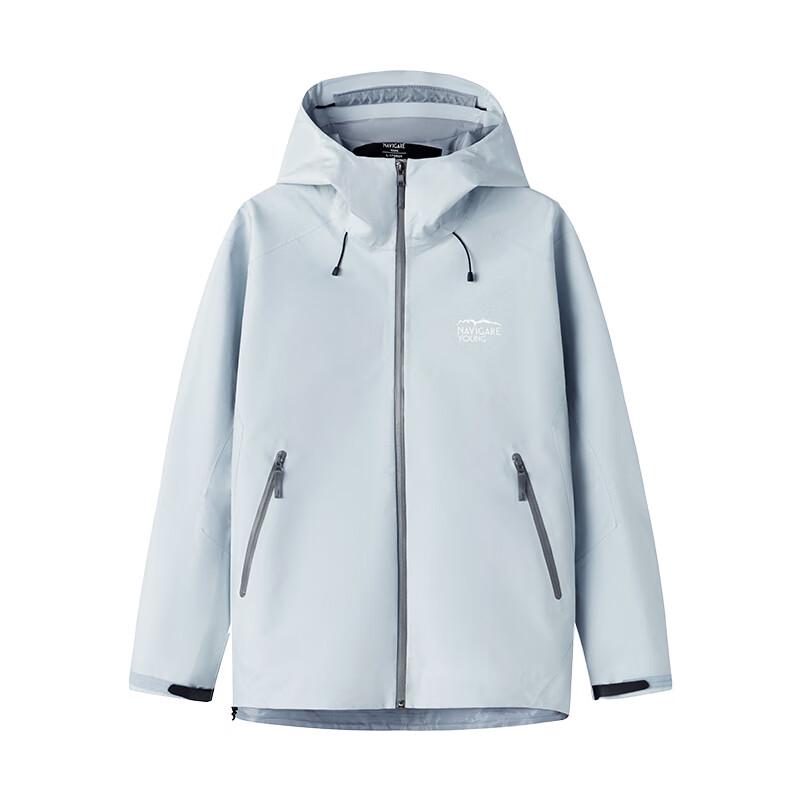 Navigare Men's Outdoor Hardshell Hooded Jacket