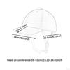 Bike Helmet Hat Baseball Cap Sunhat Fashion Cycling Sun Visor for Summer Camping Commuting