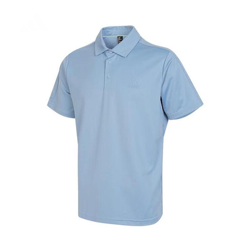 Adidas Polo Shirt Men s Light Blue JD5219- M