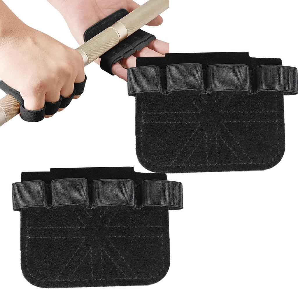 Fitness Fingers Gloves Breathable Anti-slip Shock Absorption Dumbbell Leather Weight Lifting Training Pal  Fitness Gloves