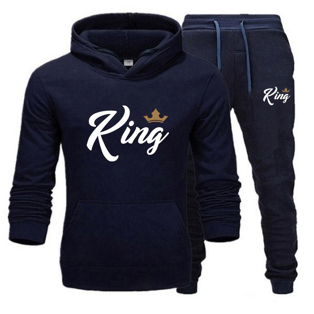 Женский спортивный костюм King для пар с длинными рукавами — фото 6