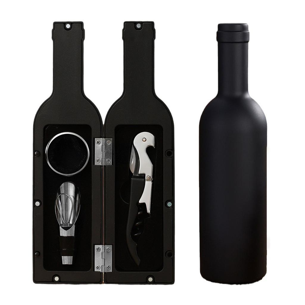 3/5-piece Creative Red Wine Bottle Opener Wine Stopper Bottle Set Gift Set Kitchen Tools & Gadgets