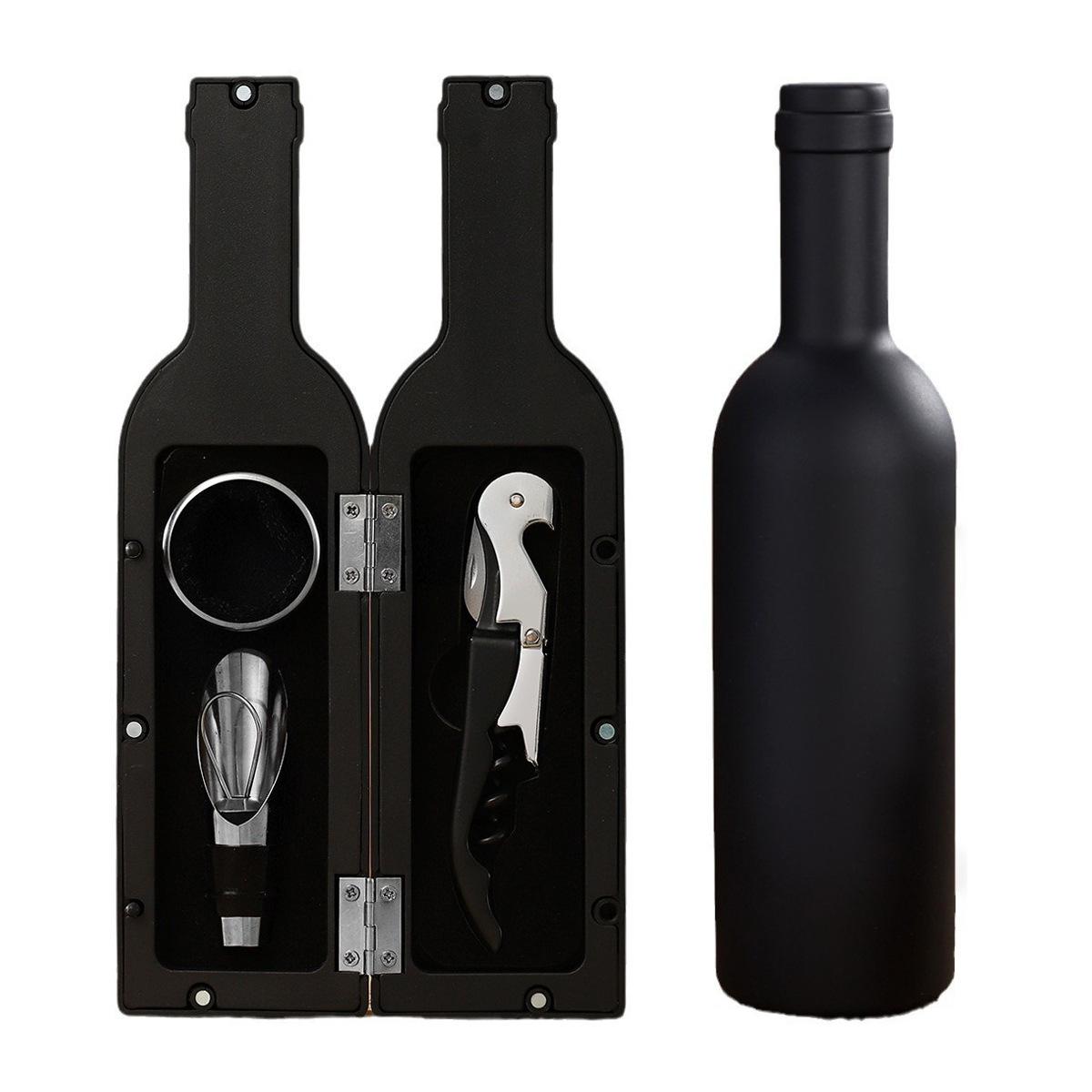 3/5-piece Creative Red Wine Bottle Opener Wine Stopper Bottle Set Gift Set Kitchen Tools & Gadgets