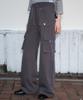 ROSEFRANTZ Cargo Slim Bootcut Pants [Charcoal]