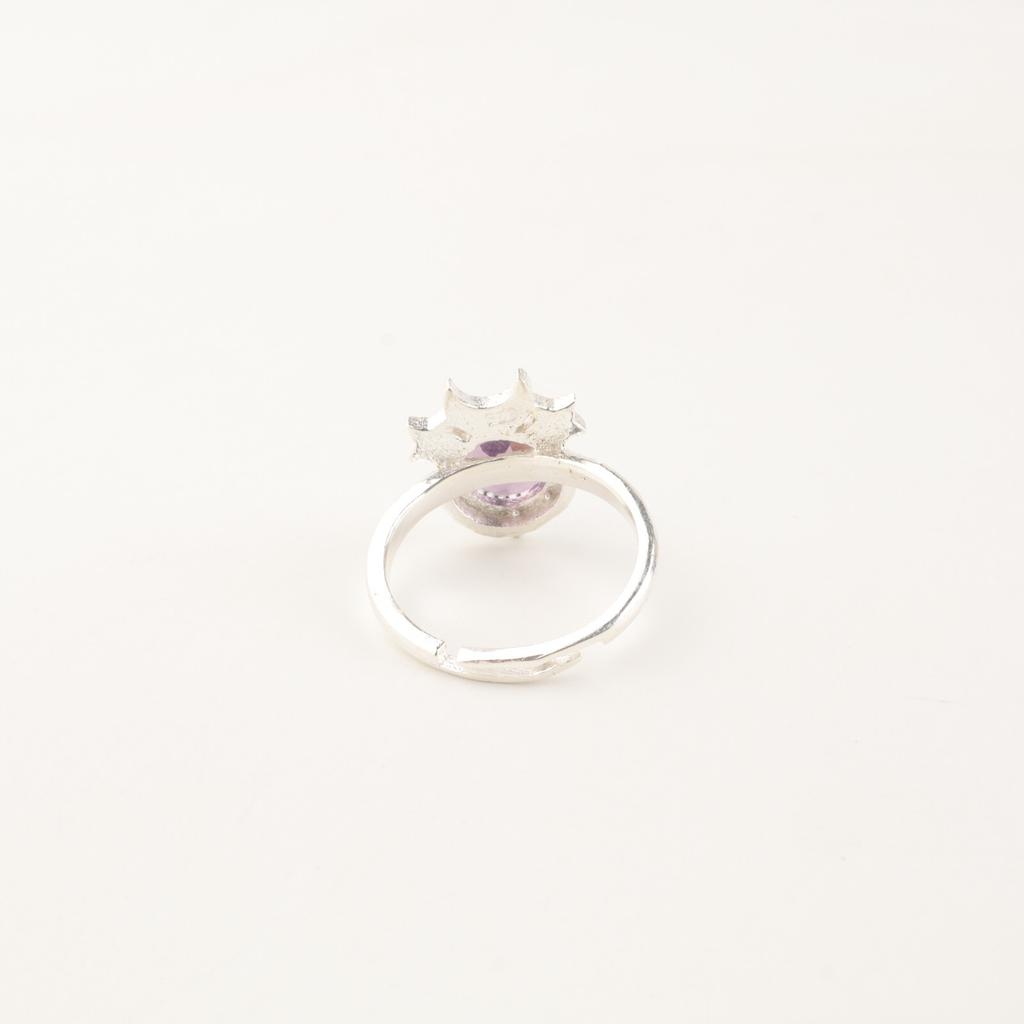 Amethyst Gemstone 925 Sterling Silver Jewelry Handmade Ring Gift For Girlfriend RR-67-11