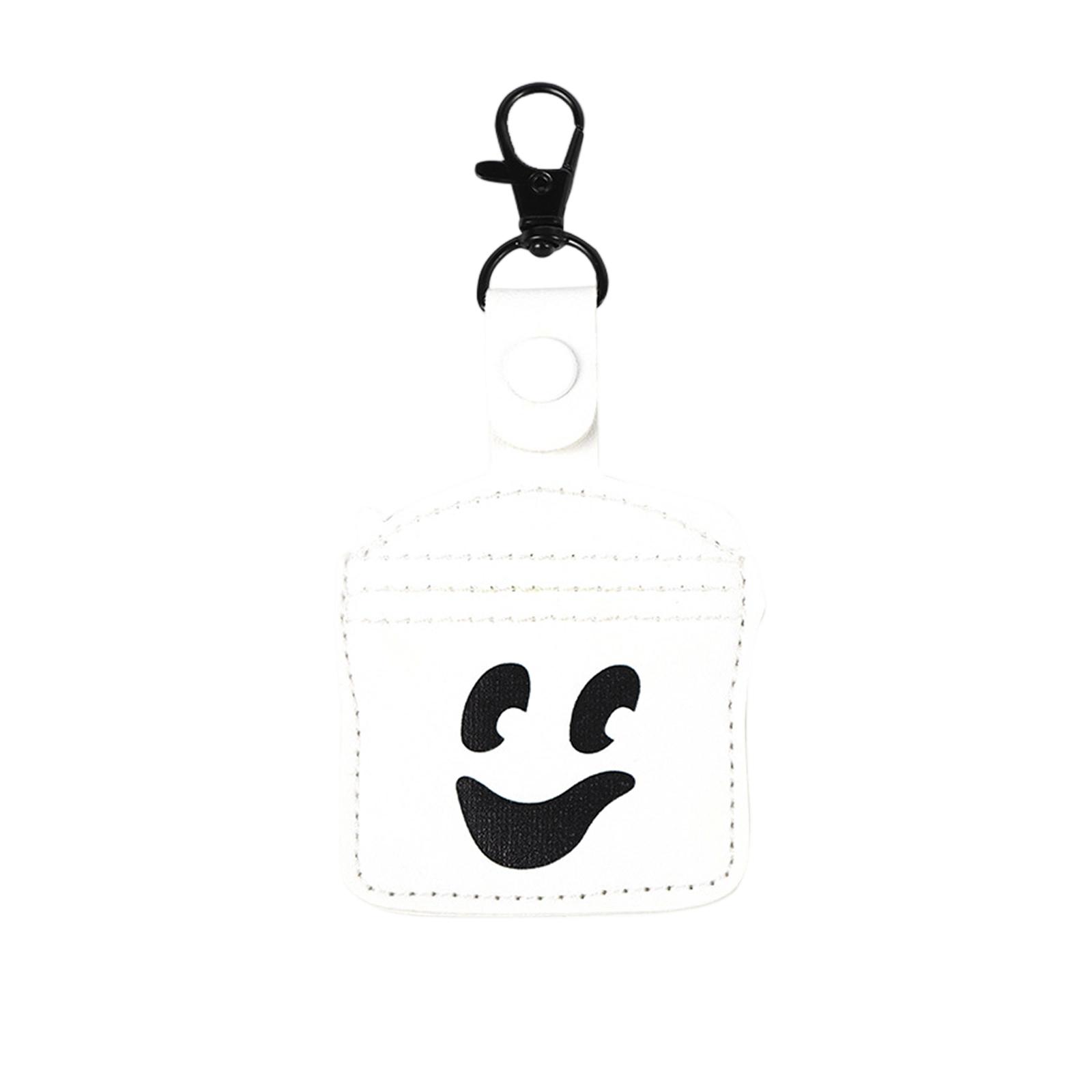 

Premium Leather Protective Case Keychain Holder For Smart Device Accessory One Size